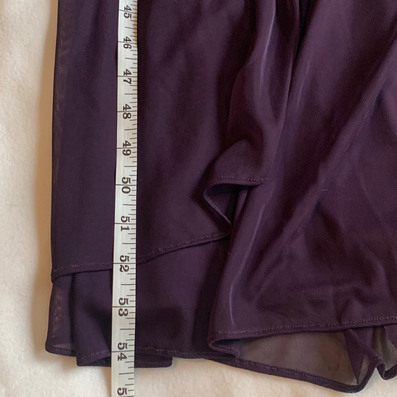 Dark Purple Beaded Gown - Picture 10 of 14